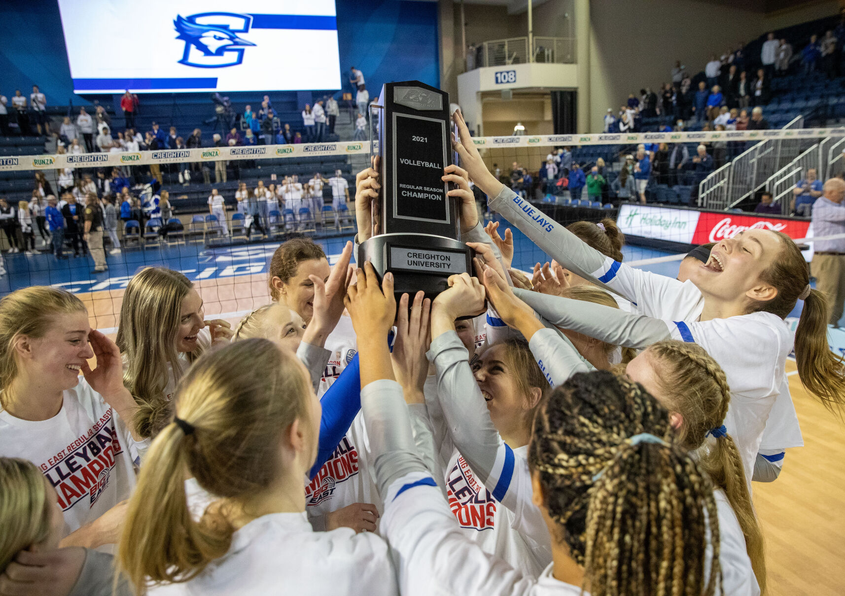 Photos: Creighton volleyball looks to clinch Big East title against St. John's